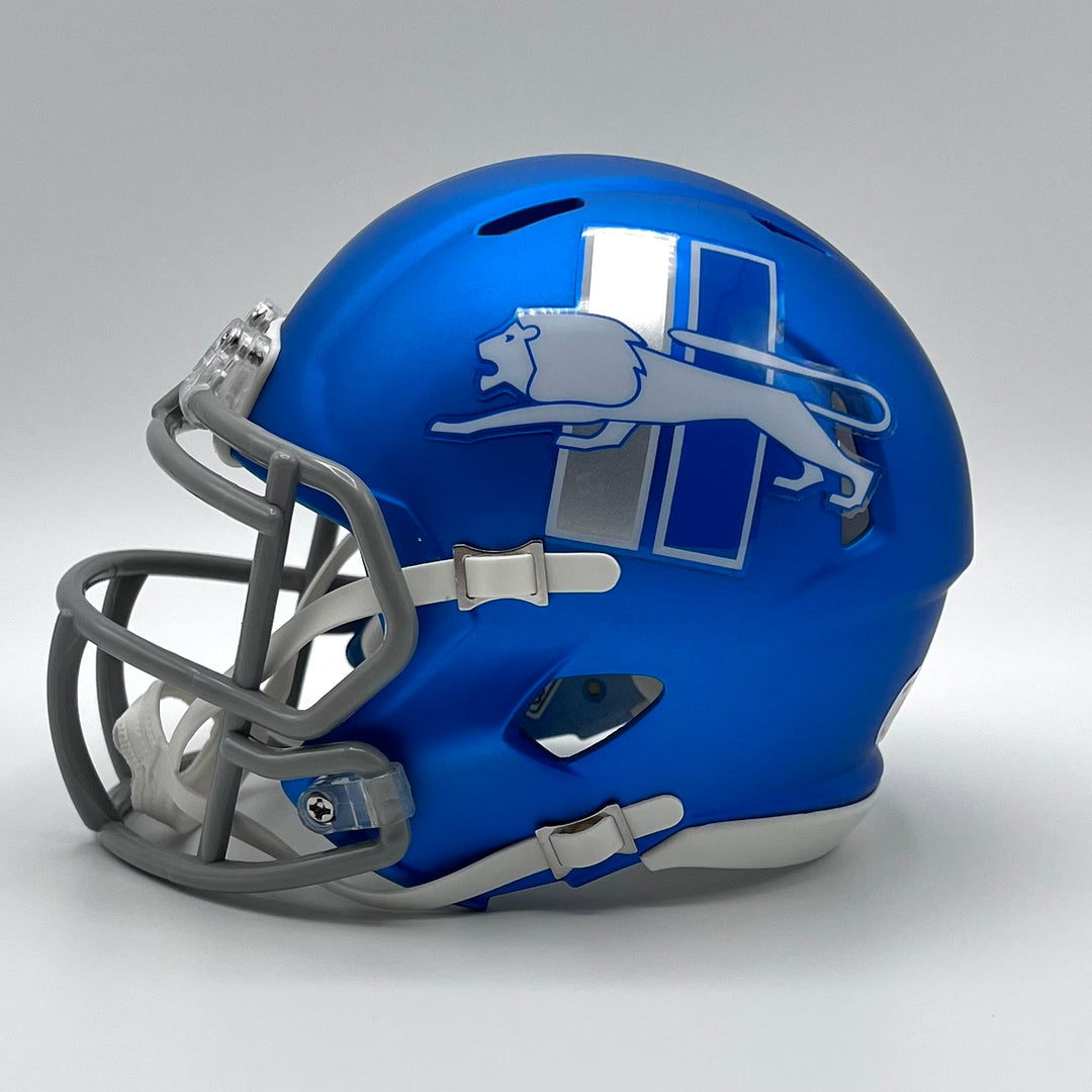 Herman Moore Autographed Detroit Lions 2023 Alternate Mini Speed Beckett Certified