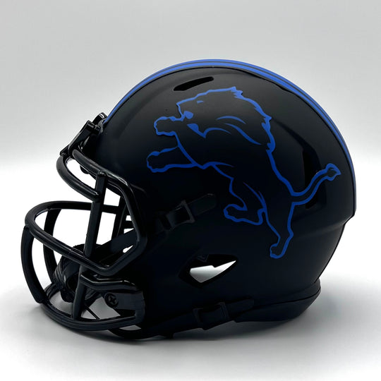 Herman Moore Autographed Detroit Lions Alt Eclipse Speed Mini-Helmet