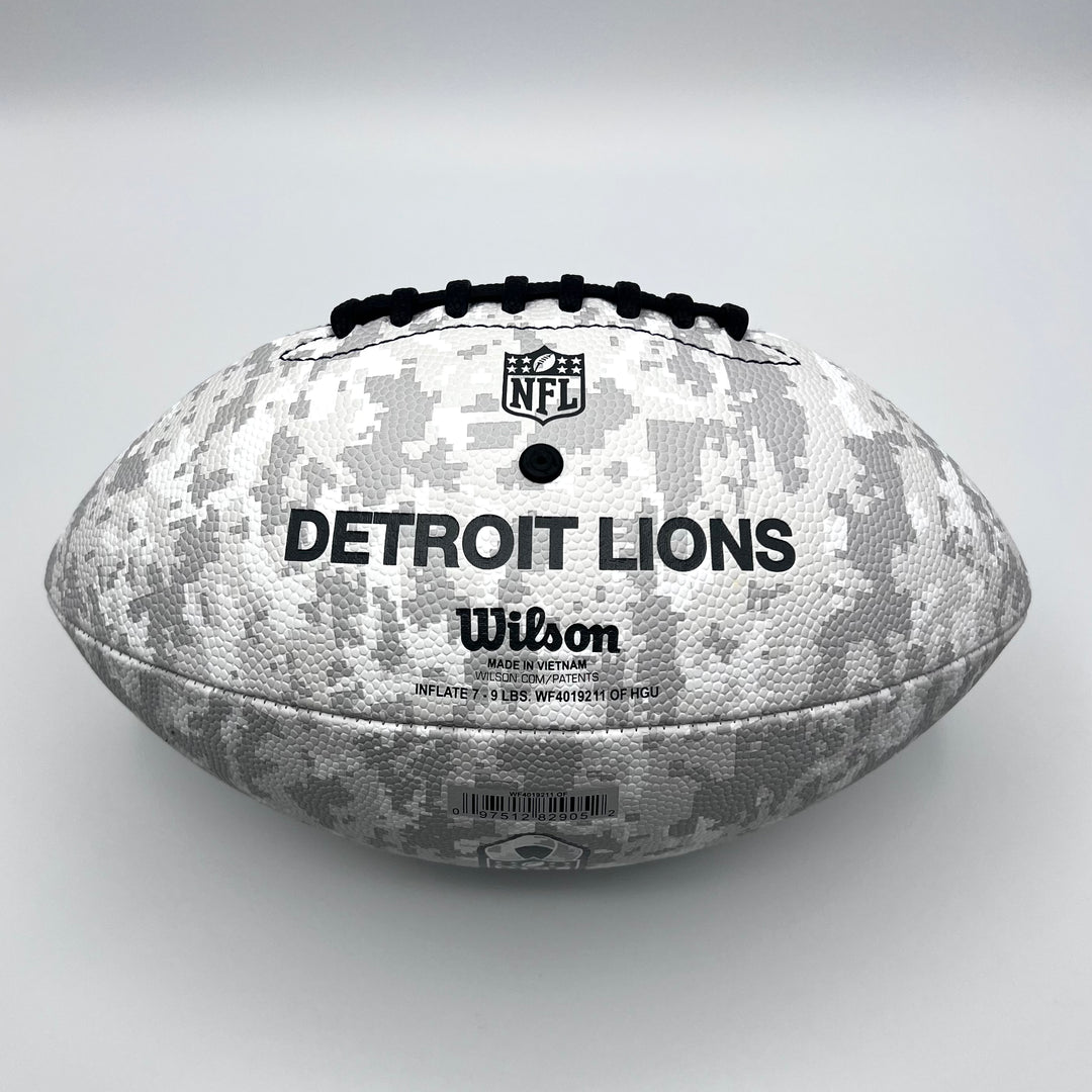 Herman Moore Autographed Salute to Service Soft Touch Full-Size Football