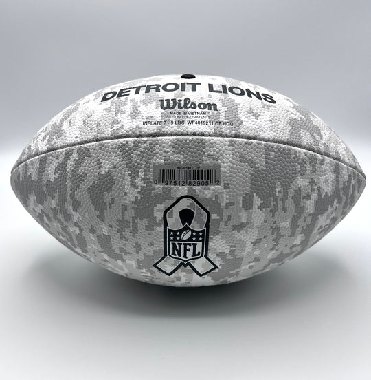 Herman Moore Autographed Salute to Service Soft Touch Full-Size Football
