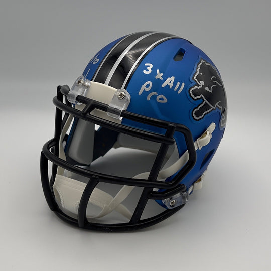 Herman Moore Autographed Speed Alt Mini-Helmet