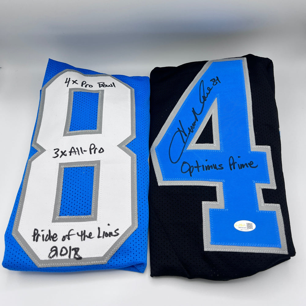 Herman Moore JSA Certified Replica Jersey