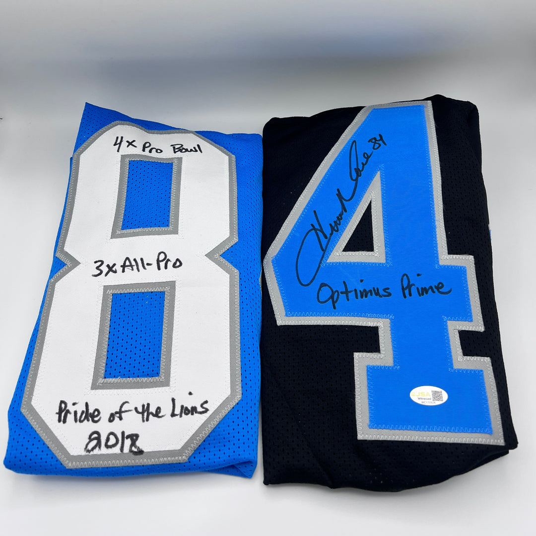 Herman Moore JSA Certified Replica Jersey