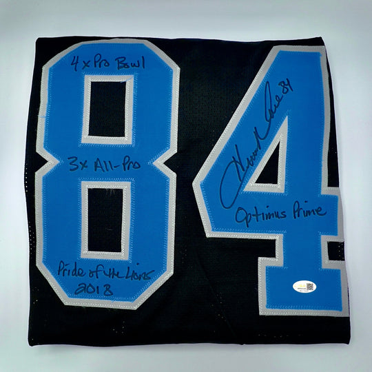 Herman Moore JSA Certified Replica Jersey