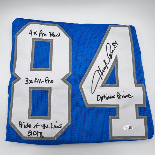 Herman Moore JSA Certified Replica Jersey