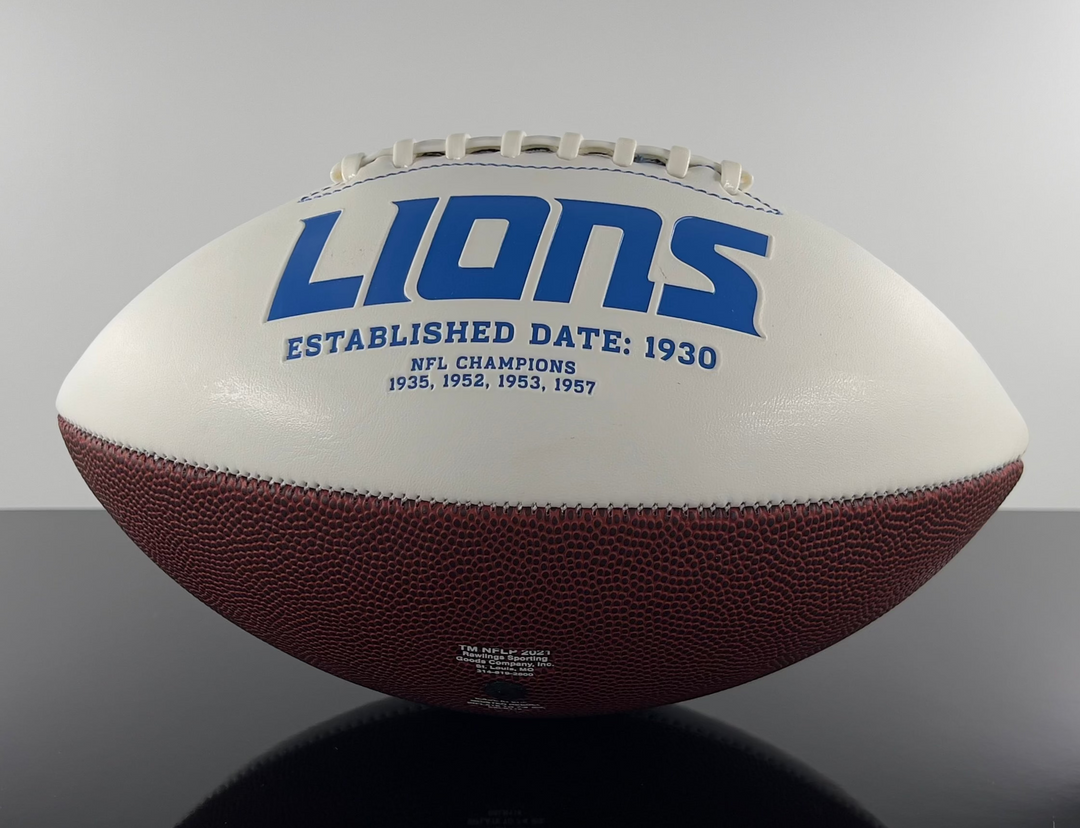 White Panel Football