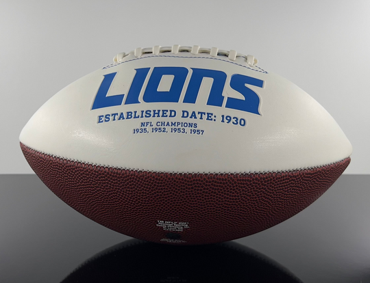 White Panel Football